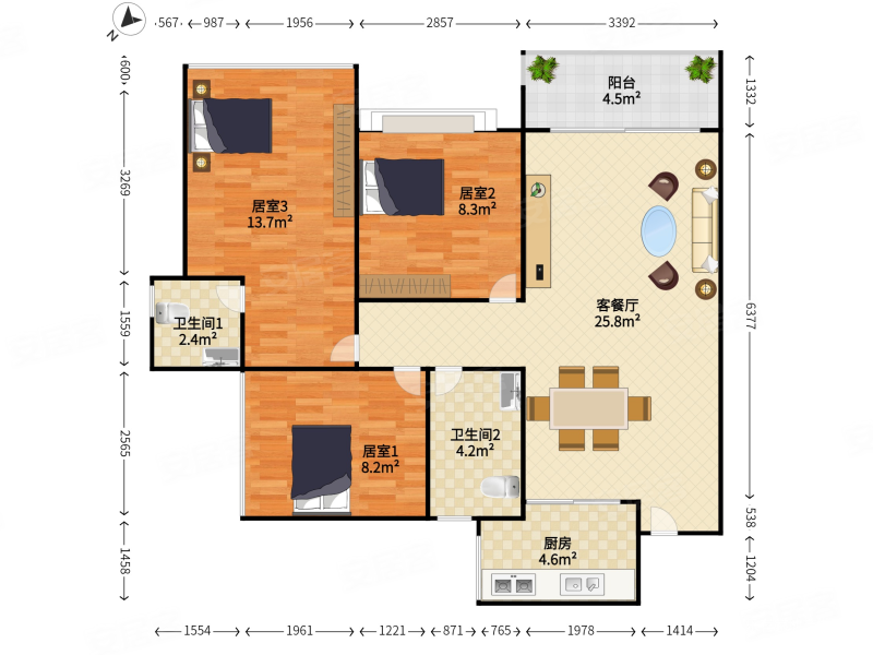 深圳房产网>深圳二手房>光明二手房>光明二手房>星河天地(一三期)>800