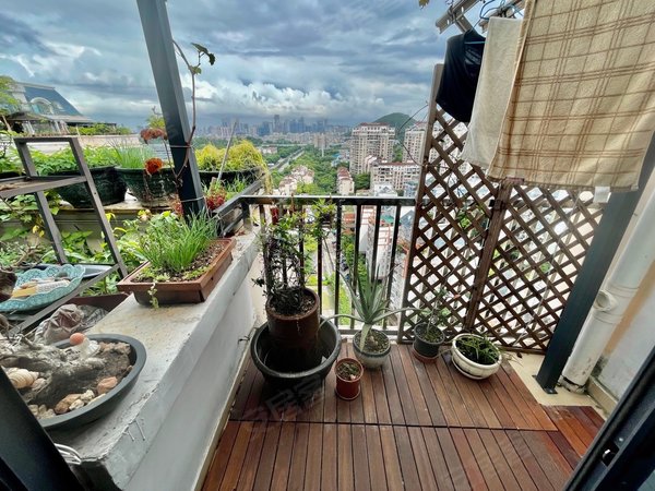 深圳南山西丽皇庭香格里花园一线山景 带超大顶楼天台花园 精装三房