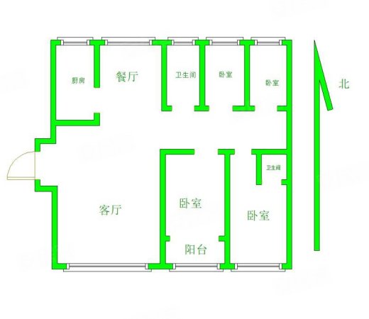泰华城大益华府西苑二手房,98万,3室2厅,1卫,129平米-潍坊安居客