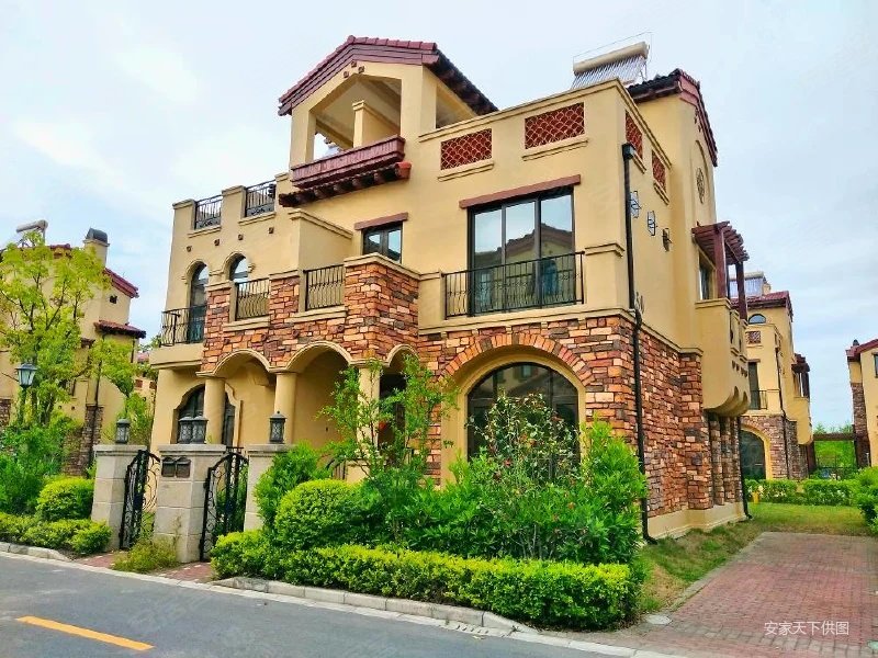 类独栋景观别墅大花园大露台私享田野生活淀山花城随时看房