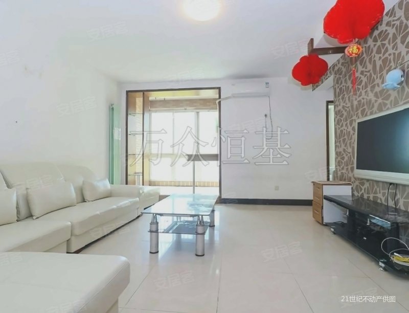 北亚花园~全明格局~交通便利~低楼层~新装2居室~南北通透