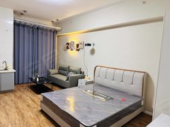 银川兴庆丽景街胡商国际商贸城附近，一室精装，带空调，可月付，拎包即住出租房源真实图片