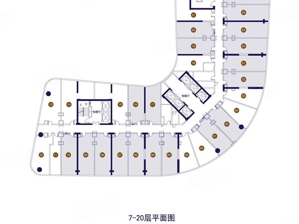 广州番禺万博粤海广场粤海广场 1室1厅1卫 电梯房 南北通透 配套齐全