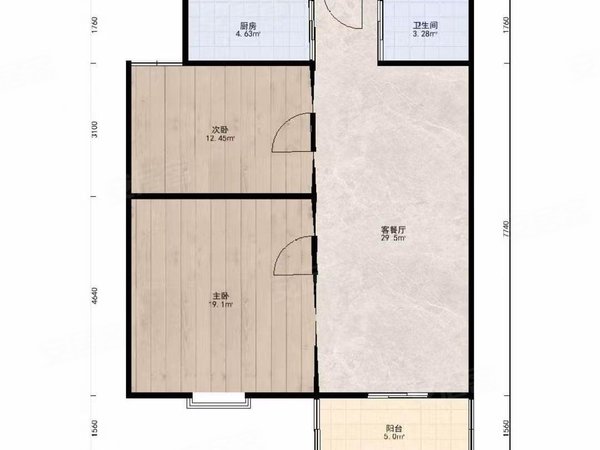 【多图】三江名苑,闻堰租房,三江名苑整租两室两厅一卫,拎包入住看房
