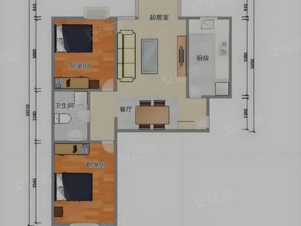 北京通州次渠次渠嘉园一区次渠嘉园一区2居室,紧邻亦庄线地铁次渠南站