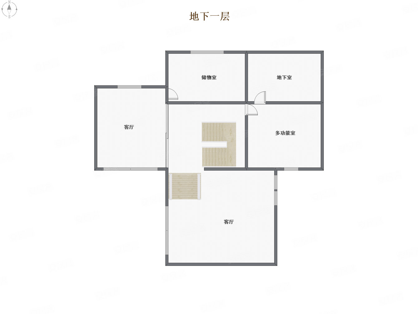 龙山新新小镇4室4厅4卫343㎡南北799万