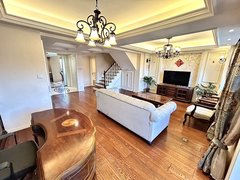 上海闵行浦江（业主认证）保利罕见电梯复式,带固定车位，美式豪装带中阳空调出租房源真实图片