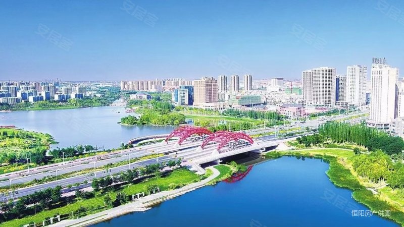 省人民医院旁 乾元金海国际99平两室急售 好楼层有房本可按揭