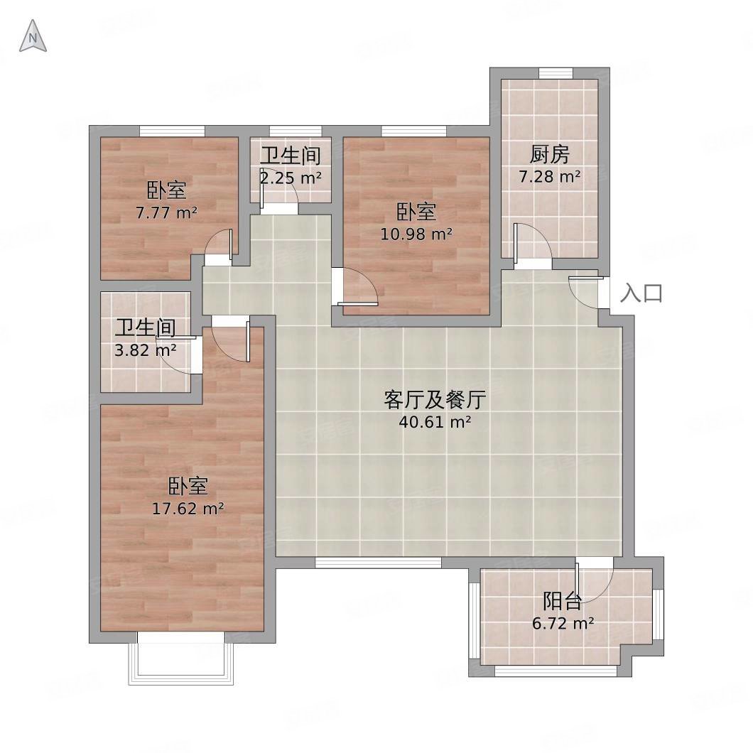 碧水云天 四楼 321户型 带家具 中心位置