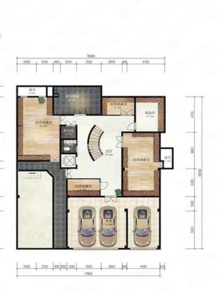 2000平纯独栋颐和原著可停8车精装拎包住看房方便