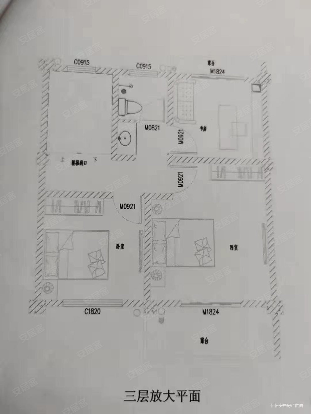 凯旋薰衣草庄园6室4厅6卫217㎡南北162万