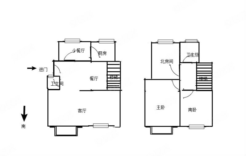 富民街 复式房 3室3厅2卫 看房方便