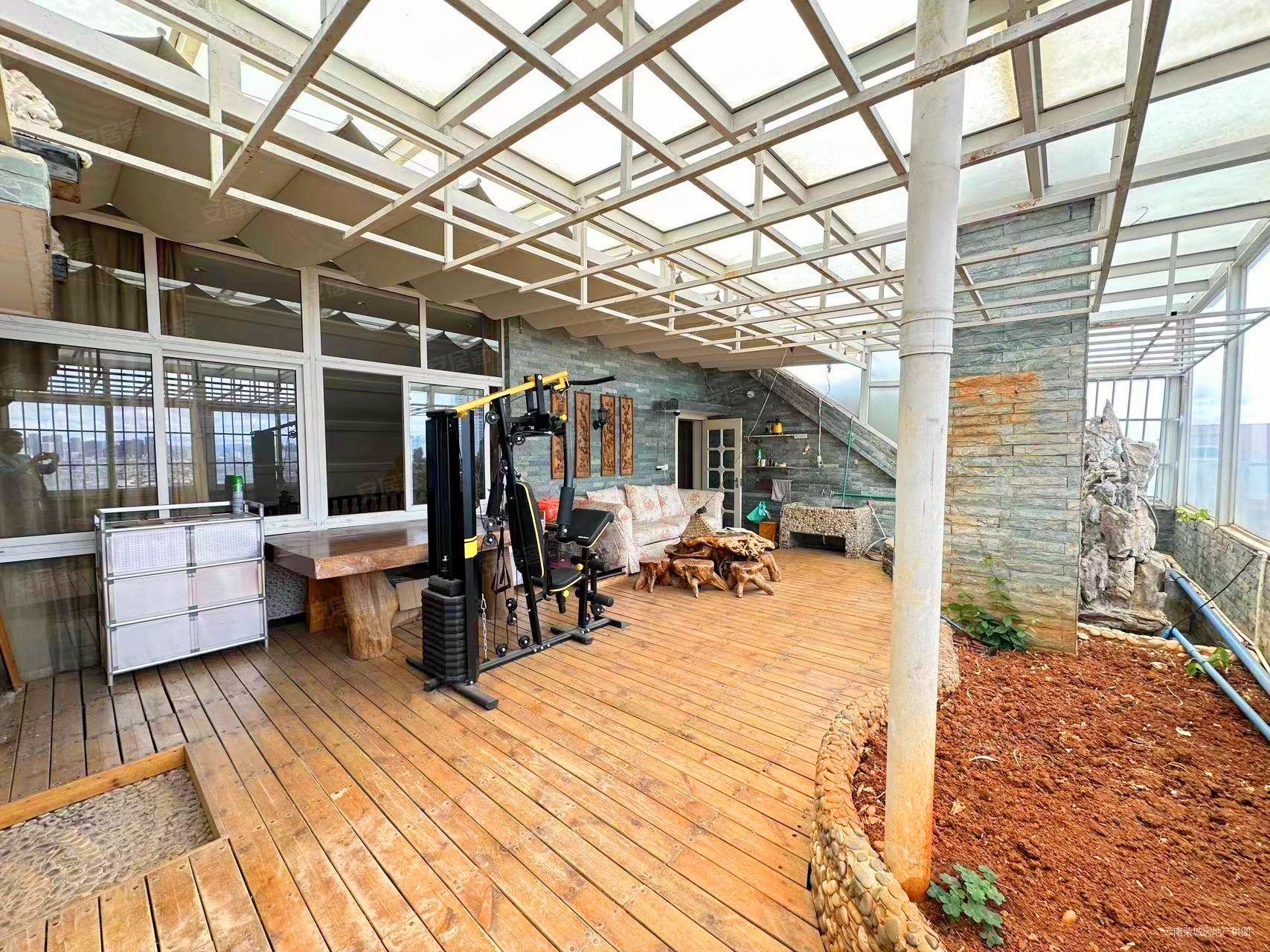 带60平米大露台 中空跃层南北通透,邦盛水映长岛二手房,206万,5室2厅