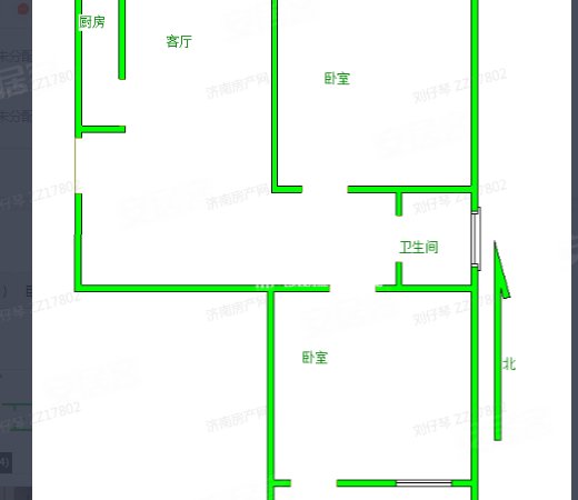 济南历下东关明湖壹品苑整租 明湖壹品苑 观景小高层 精装大两室