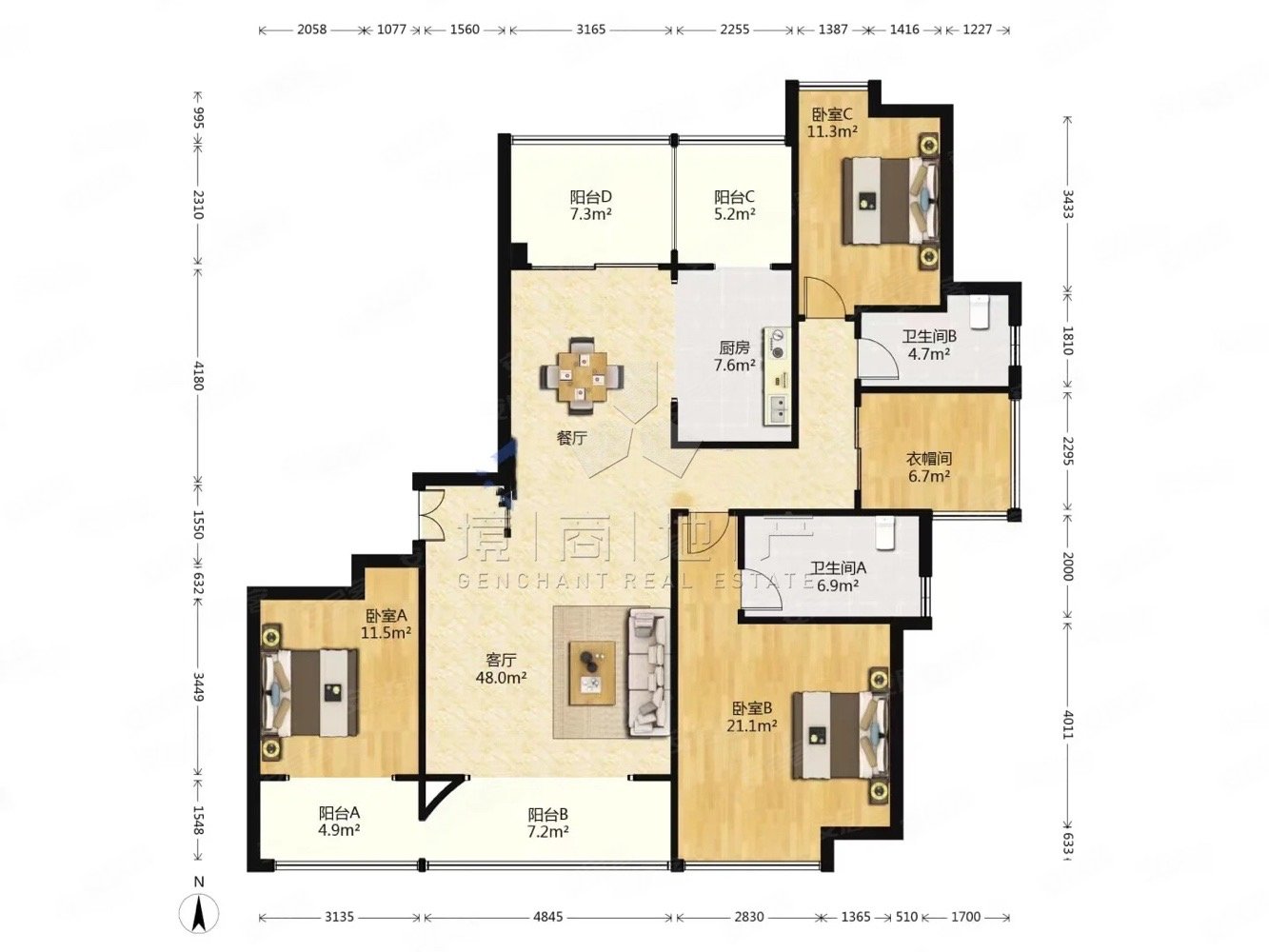 金地湖城大境天字一号