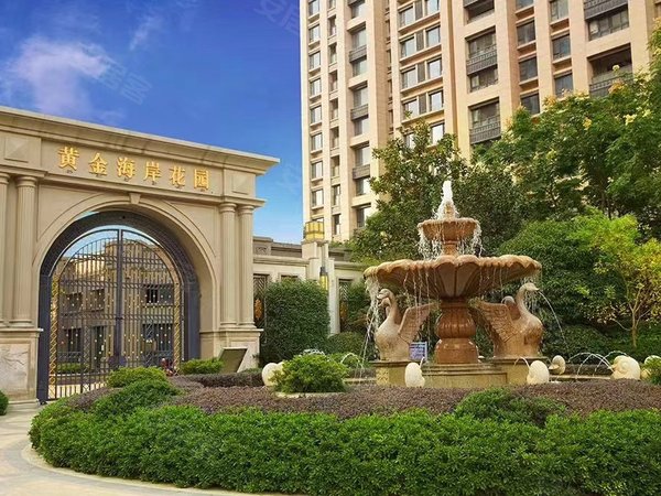 昆山周市镇万达博威黄金海岸黄金海岸花园两房精装修高端小区,喜欢就