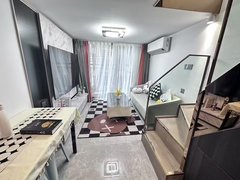 佛山南海金融高新区奢华装修 100寸电视 民用水电 包物业费宽带 押一付一出租房源真实图片