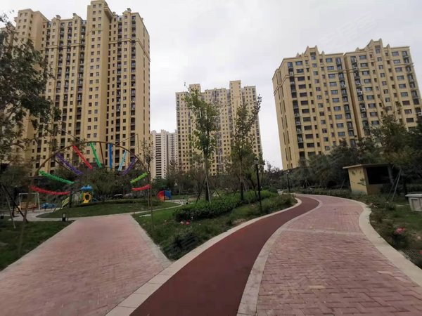 保定莲池东湖公园未来花郡(北区)海棠园 一楼带院 小高层 可办公和自