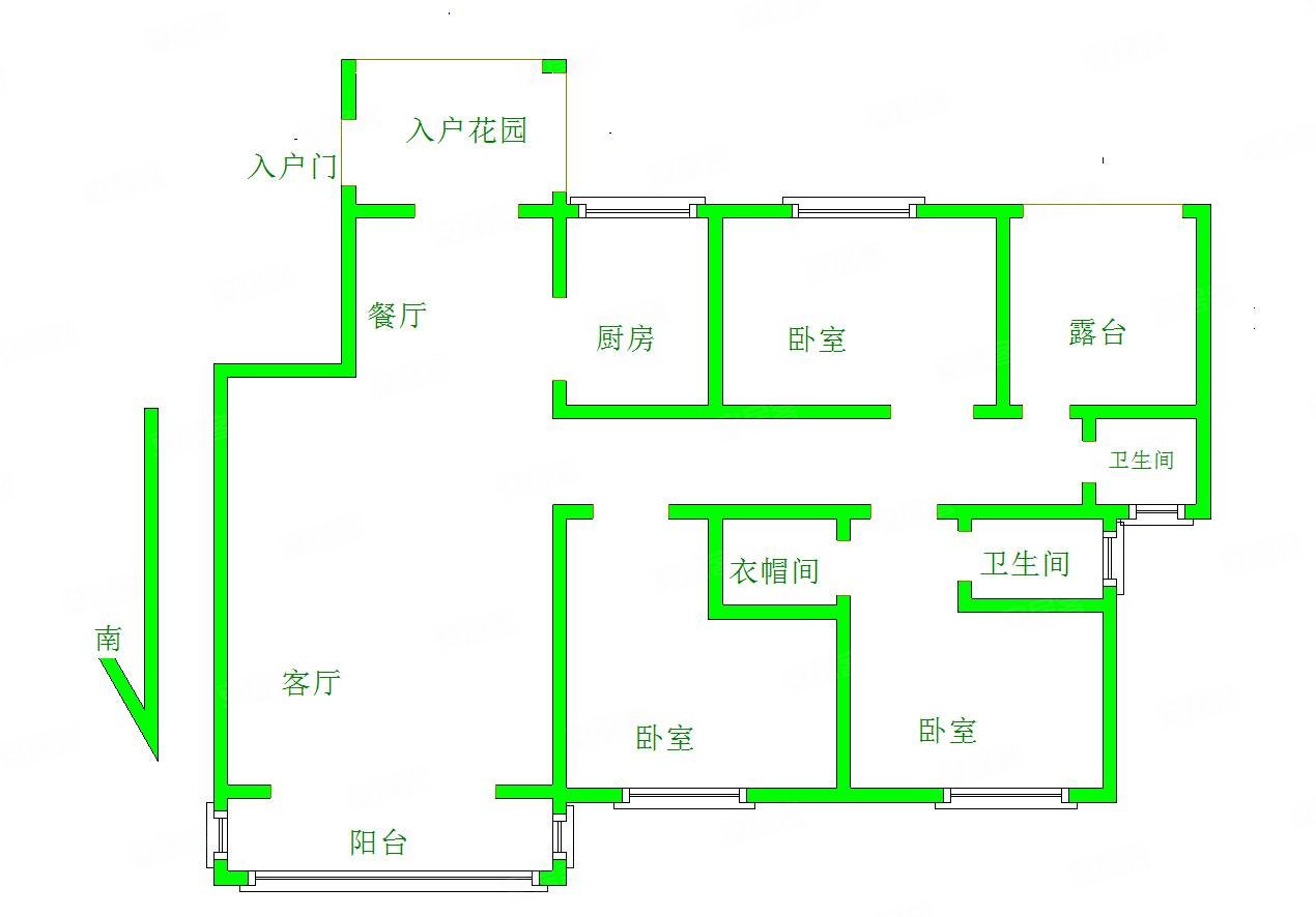 资阳紫悦府户型图片