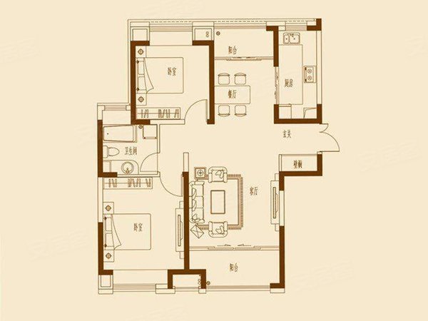 上海浦东临港新城宜浩欧景靠近大门位置,带阁楼三房两卫,自住标准