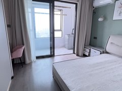 台州椒江洪家可月付 洪家万科城 三朝南两室一厅 包物业包宽带包车位出租房源真实图片
