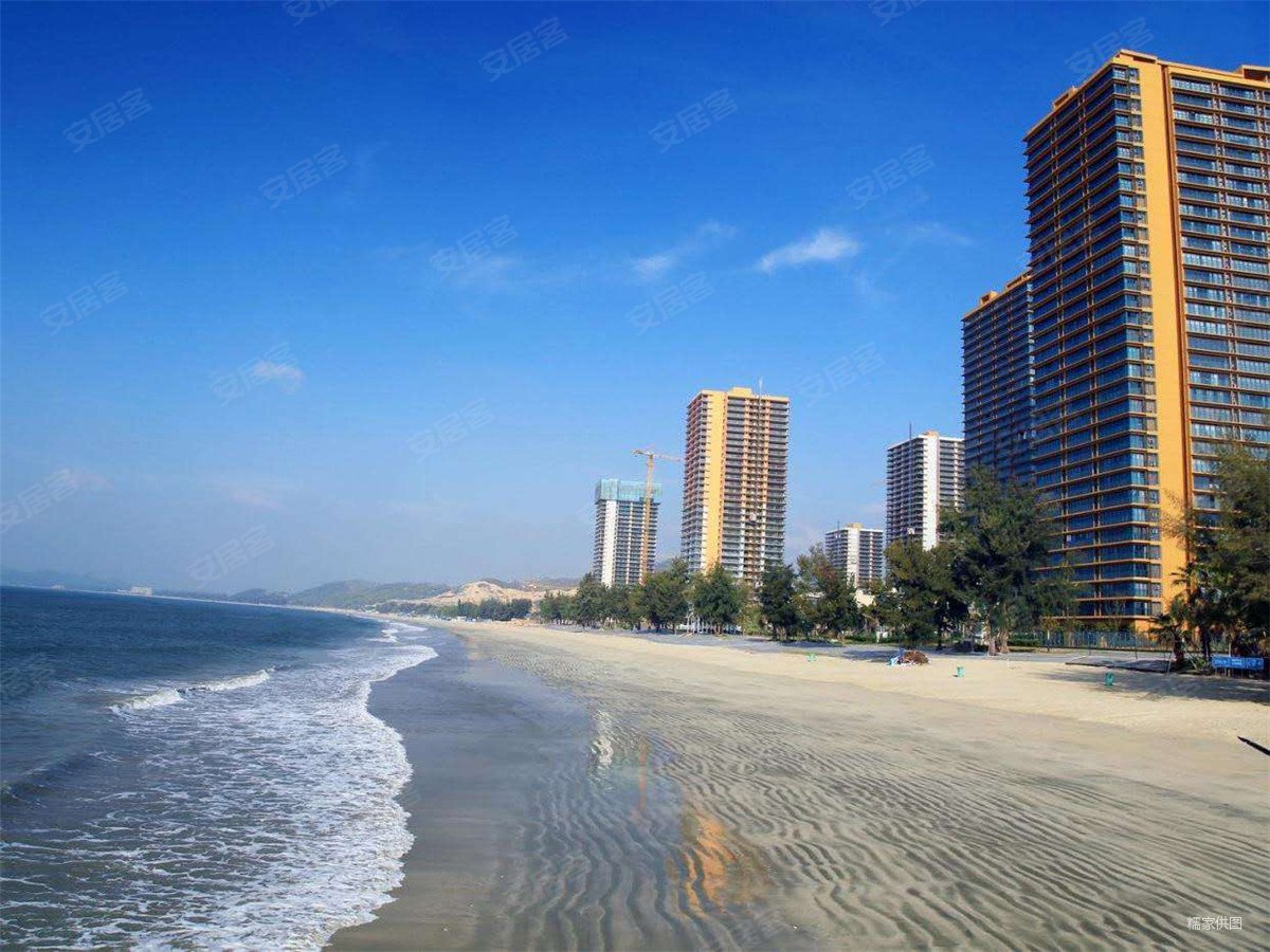 五折万科双月湾一线海景度假区精装两房价格可谈现房