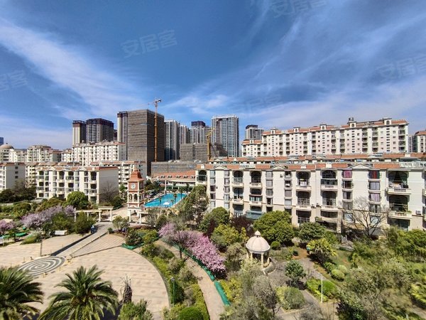 昆明盘龙江东花园江东花城霖雨桥拎包入住精装修三房 带家具家电 看房