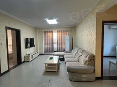 射阳射阳城西后羿公园出租，幸福华城电梯房2楼，128平，三室两厅2万，包物业出租房源真实图片