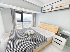 重庆巴南鱼洞实拍图,轻轨二三号线起点站旁,精装一室,拎包入住,随时看房出租房源真实图片