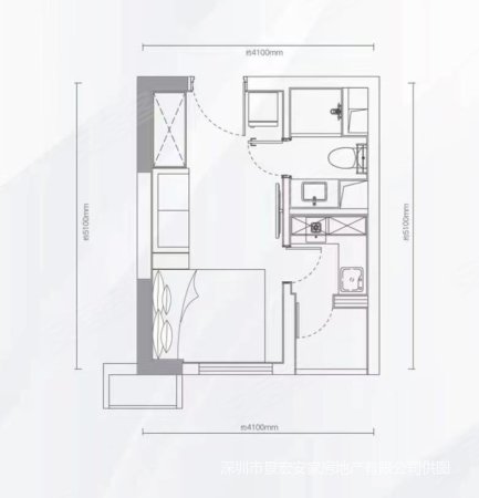 众创公寓1室0厅1卫42㎡南70万