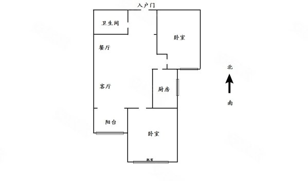 海怡庄园(东区)2室2厅1卫86.69㎡南175万