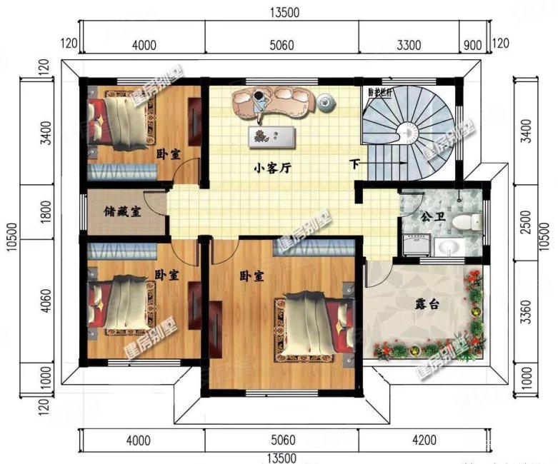 乃东哈达幸福花苑3室1厅2卫131㎡南北99万