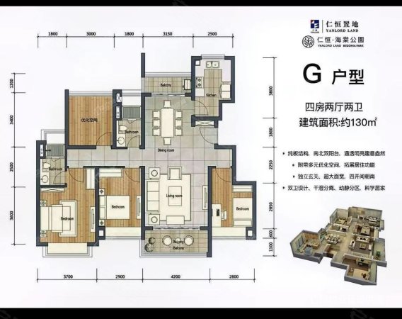 仁恒海棠公园一期