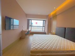 中懋天地酒店式公寓，一室带中央空调，免费健身，可短租