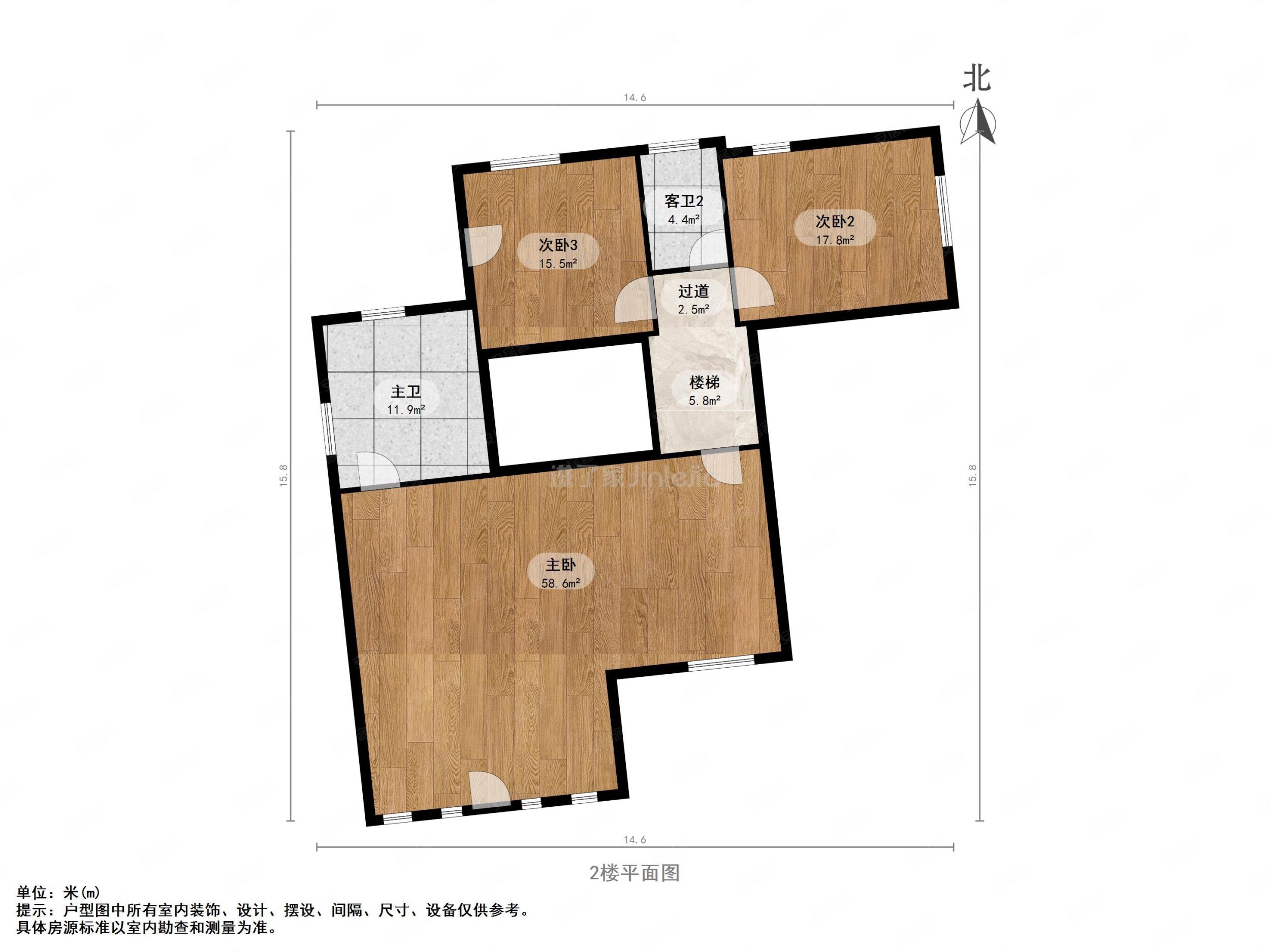 新悦庭4室2厅3卫415.37㎡南北900万