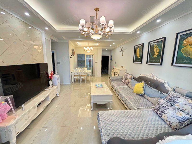 医疗配套成熟 双卫 小区新 商品住宅 有电梯 西南户型,丹郡兰庭二手房