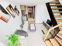 肇庆端州新东押一付一 复式两房 拎包入住 密码锁出租房源真实图片