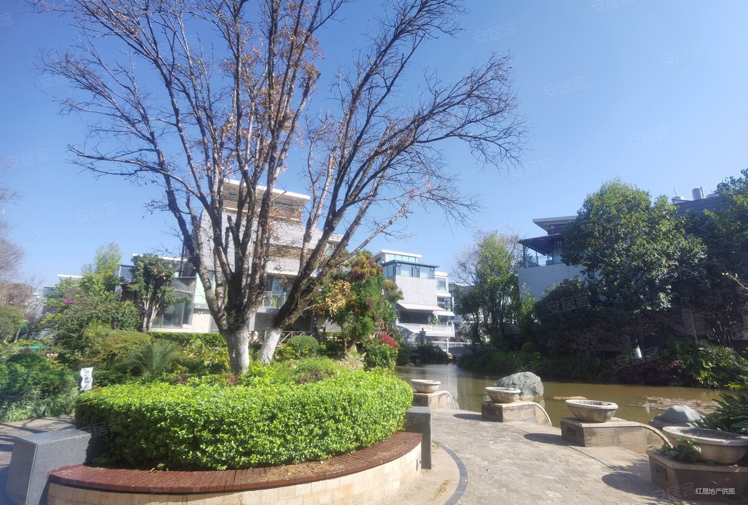 公园1903旁 同德极少墅 端头别墅纯毛坯好改造看房方便急卖