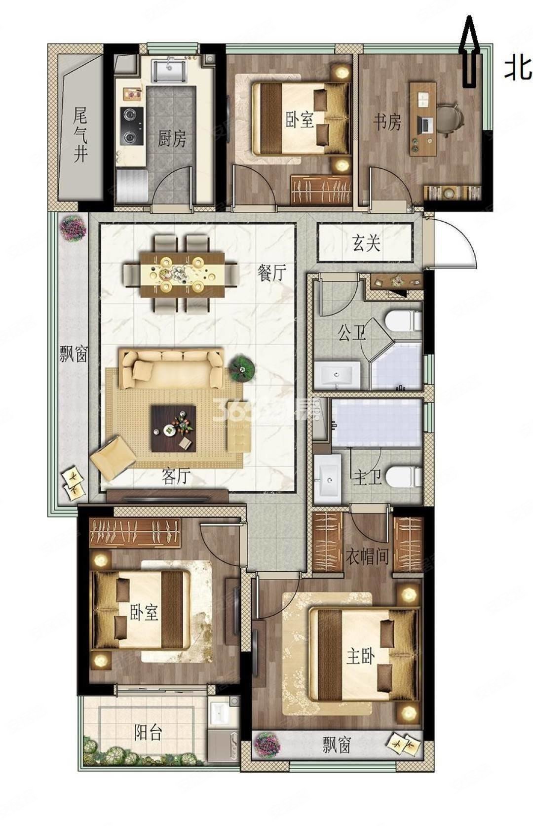 上坤山语四季公寓住宅