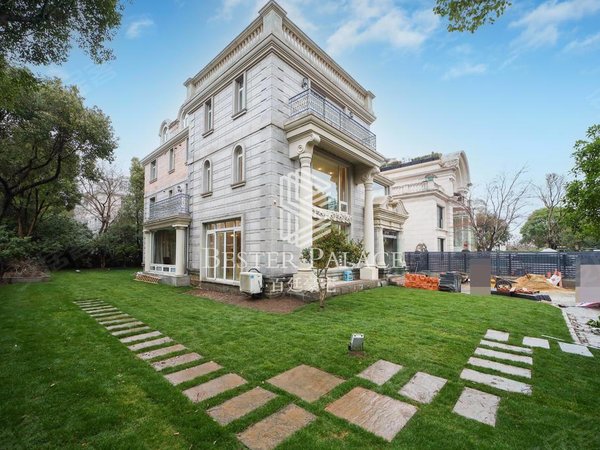 上海浦东张江汤臣高尔夫(别墅)8期花园2亩 挑高7米客厅 100平露台 包