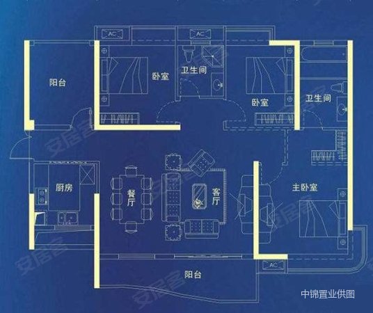 看过这么笋的盘吗桂丹颐景园 四房两厅 配套齐全