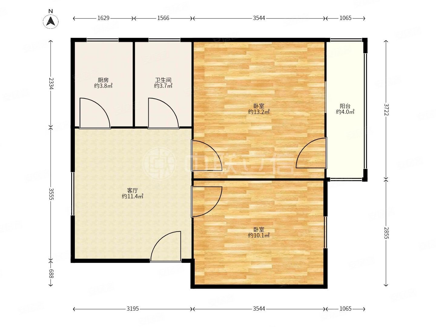 仓小  桃花山两房小户型低总价 租金稳定