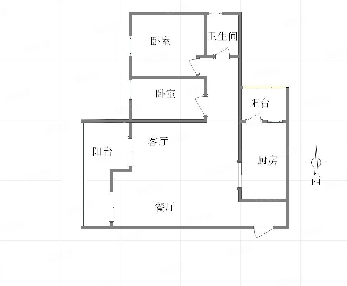 隆鑫鸿府 2房,隆鑫鸿府二手房,130万,2室2厅,2卫,100平米-重庆安居客
