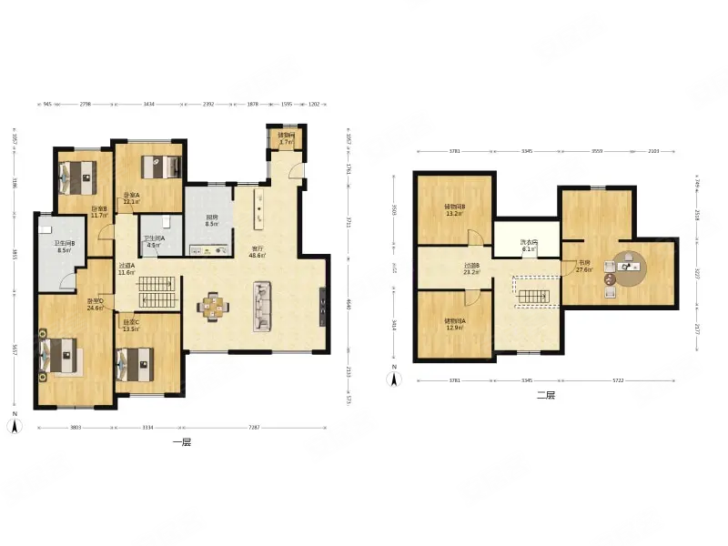 品质小区 融创御园 多层电梯洋房 全新豪装 实用面积大