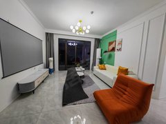 丽水莲都水阁一品南明，三室两厅两卫，带车位，投影仪高层拎包入住，随时看房出租房源真实图片