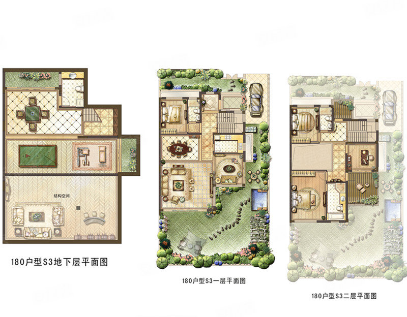 东滩花园(别墅)4室2厅3卫189㎡南800万