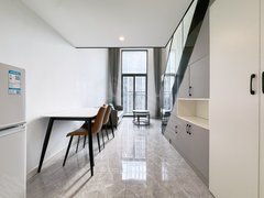 佛山南海金融高新区万科里A32（豪华家私配置 民用水电 押一付一） 拎包入住出租房源真实图片