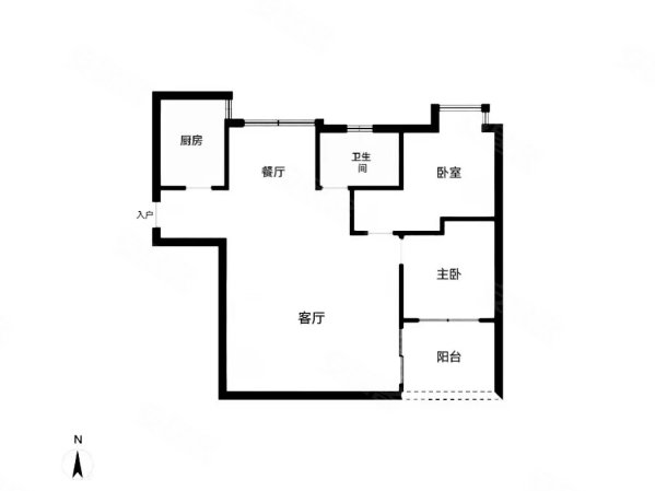 仙湖名苑2室2厅1卫90㎡南380万