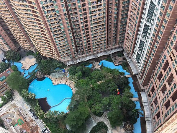 深圳福田赤尾京基御景华城御景华城22楼看香港 豪装3房诚租出租房源