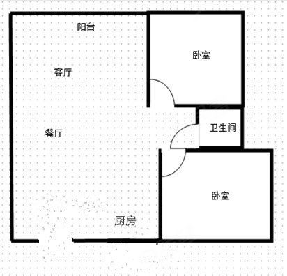 南宁西乡塘安吉兴业广场兴业广场 2室2厅1卫 52平 精装修 电梯房出租